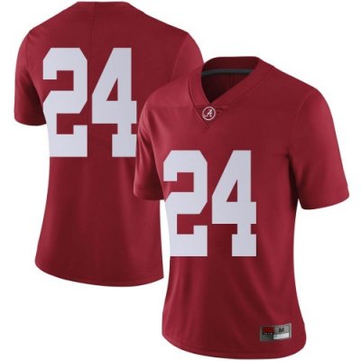 Women's Alabama Crimson Tide #24 Trey Sanders Crimson Limited NCAA College Football Jersey 2403CHXO4